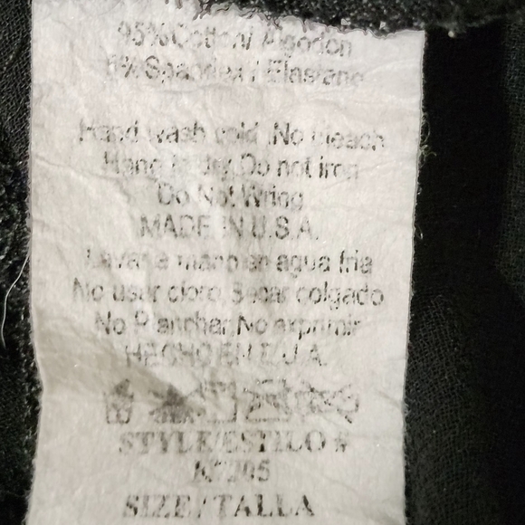 Market Black Sheer Blouse with Tie Detail - Picture 7 of 7